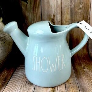 NEW Rae Dunn Baby Blue Shower Watering Can